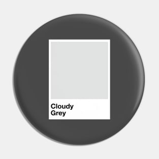 Pantone Cloudy Pin