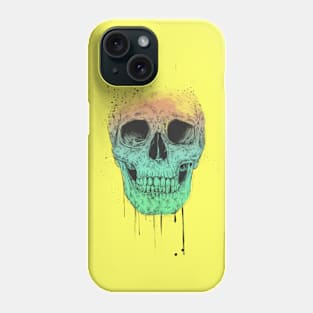 Pop art skull Phone Case