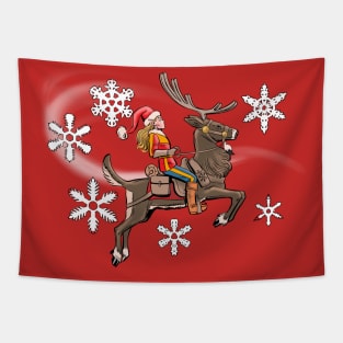 Santa's Scout Tapestry