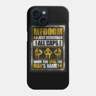 mf doom Phone Case