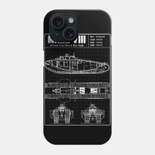 MARK VIII TANK Phone Case