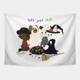 halloween pals Tapestry