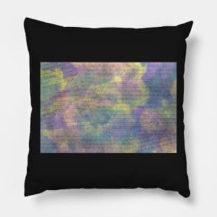 Watercolor Grunge - Bold 3 Pillow