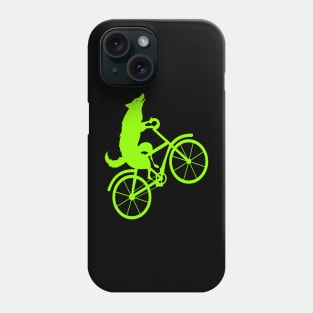 Wolf bicycle nice cute cool colorful Phone Case