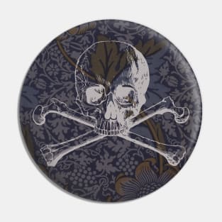 William Morris Jolly Roger Pin