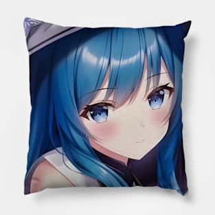 Anime Otaku Girl Manga Kawaii Cute Aesthetic Japan Merch Pillow