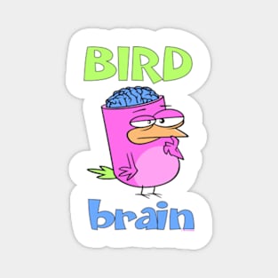 Birdbrain Design for Bird Lovers Magnet