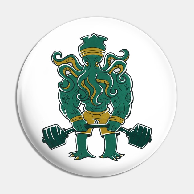 Cthulhu lifting weights Pin by Picasso_design1995