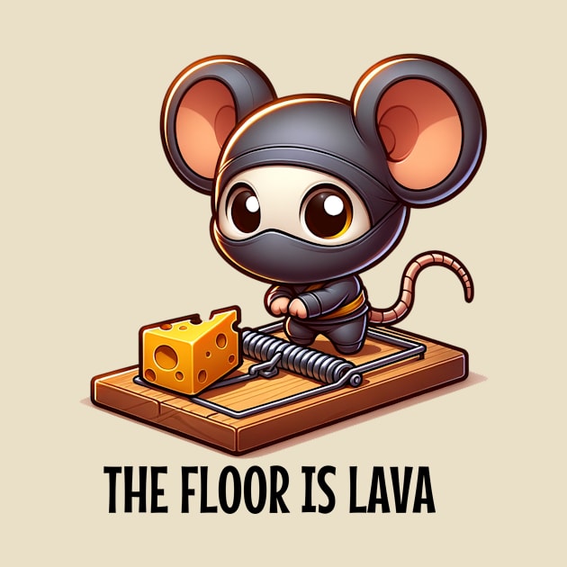 Ninja Mouse: "The Floor is Lava" by Critter Chaos