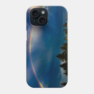 Retro Rainbow after Rainstorm Photography Phone Case