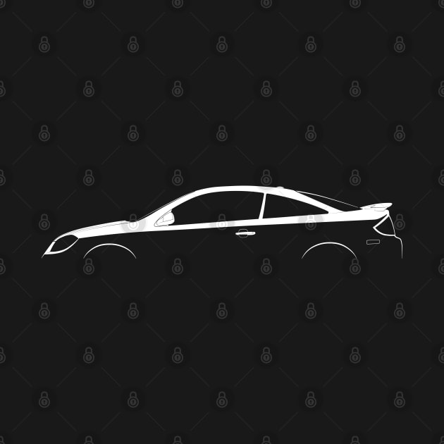 Pontiac G5 GT Silhouette by Car-Silhouettes
