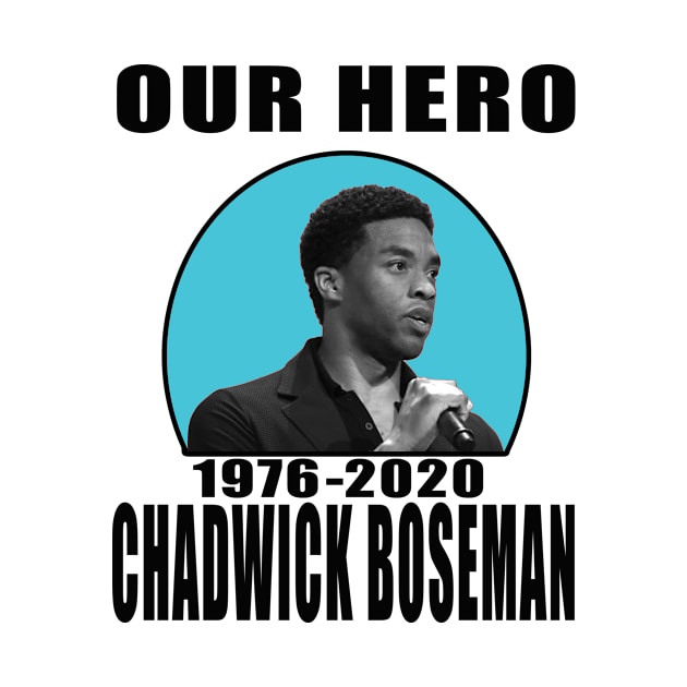 CHADWICK BOSEMAN HERO by DESIGNSDREAM