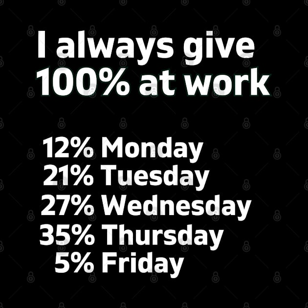 Humour Funny Lazy Worker Procrastination by ProLakeDesigns