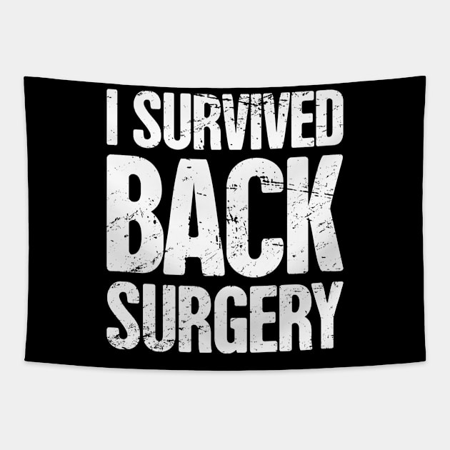 Spinal Fusion - Spine Back Surgery Get Well Gift Tapestry by Wizardmode