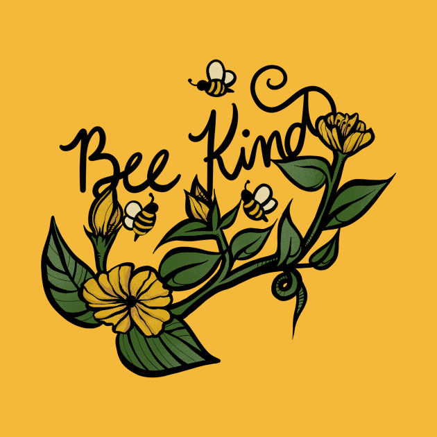 Bee Kind by bubbsnugg