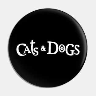 Cats Dog Pin