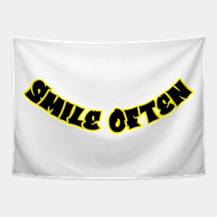 smile often Tapestry