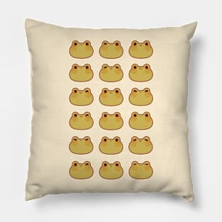 Frog emoji Pillow