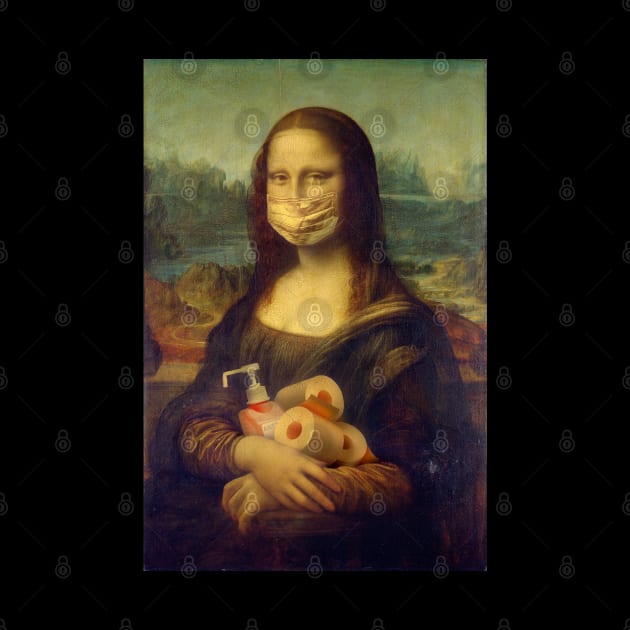 Mona Lisa mask by GalaxyArt