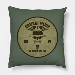 Combat Medic Patch (subdued) Pillow