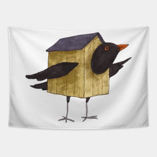 Birdhouse Tapestry