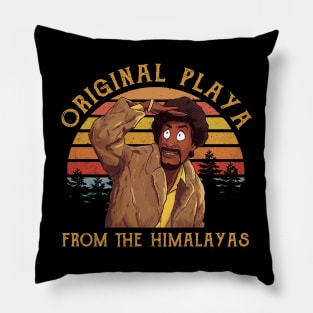 Original Playa From The Himalayas Retro Movie Martin Lawrence Show Pillow