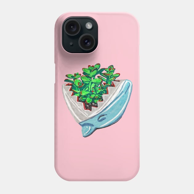 Shark Planter Phone Case by RaLiz