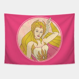 Retro 80s Princess Tapestry