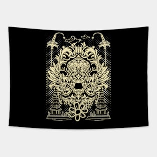 Barong Bali Ilustration 04 Tapestry