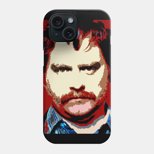 zach galifianakis Phone Case by oryan80