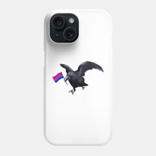 Bisexual Pride Crow Friend Phone Case