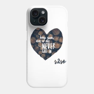 Never give up Phone Case