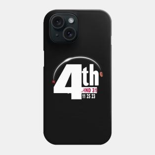 4th and 31 ALABAMA Phone Case