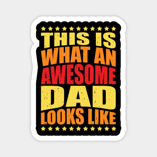 Fantastic Dad Fun Quote Daddy Father Magnet