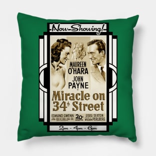 Miracle On 34th Street Pillow