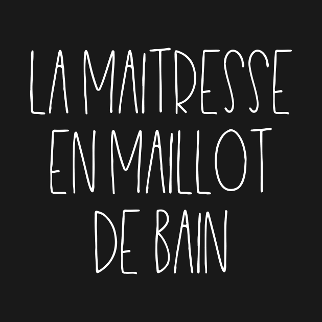 La maitresse en maillot de bain by LemonBox