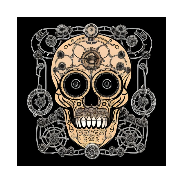 Skull by AlienMirror