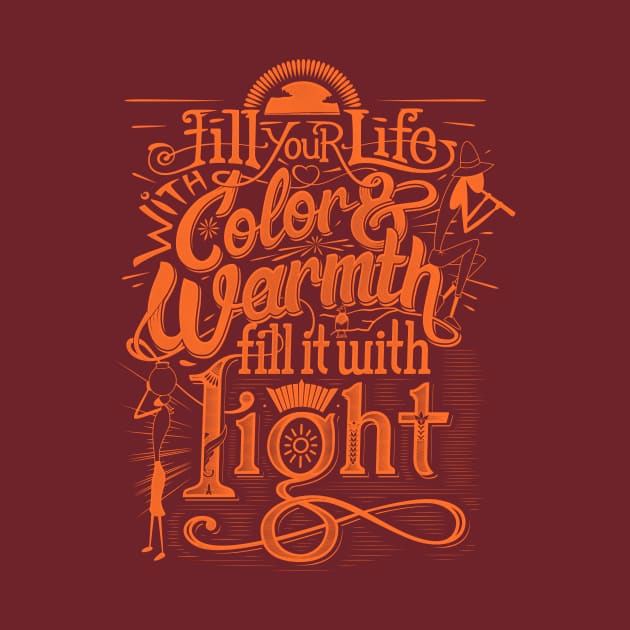 Color Your Life by Black Otter