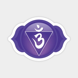 Third Eye: Ajna Chakra Symbol - 11 Magnet