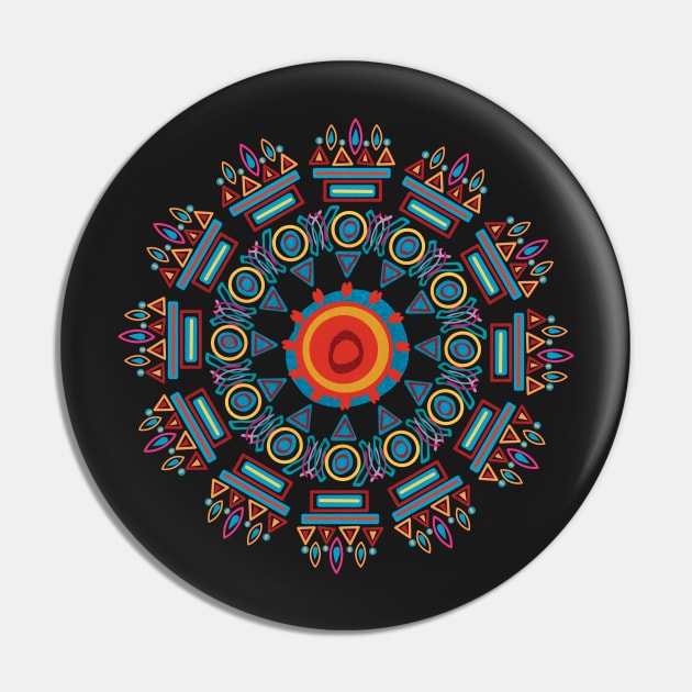 Mandala Pin by kasia_dippel