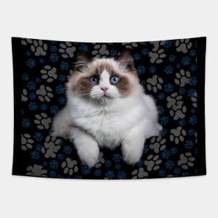 THE CAT LOVE Tapestry