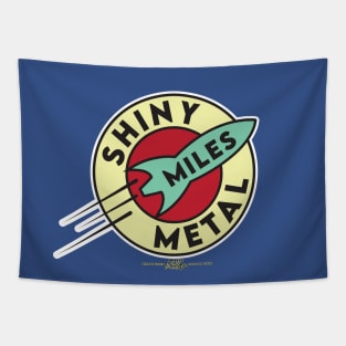 Shiny Metal Miles Tapestry