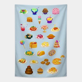 Stardew Valley Food Tapestry