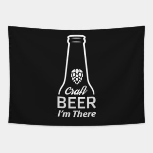 Craft Beer, I'm There Tapestry