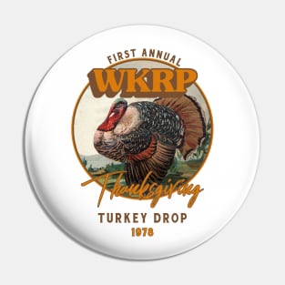 WKRP Turkey Pin