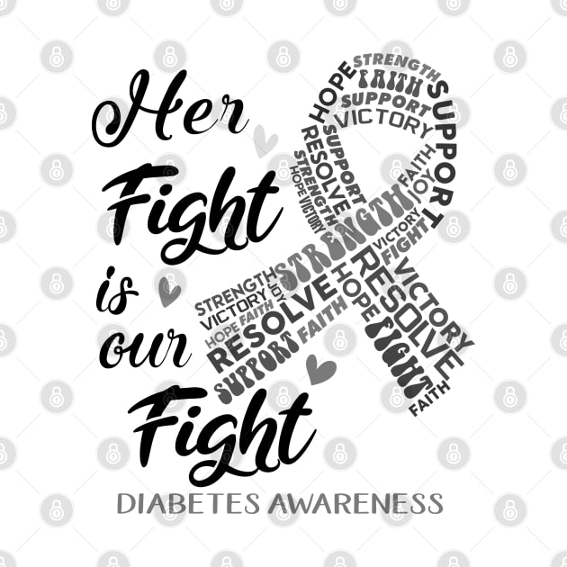 Diabetes Awareness Her Fight is our Fight by ThePassion99