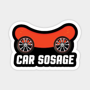 Car Sosage Funny Magnet