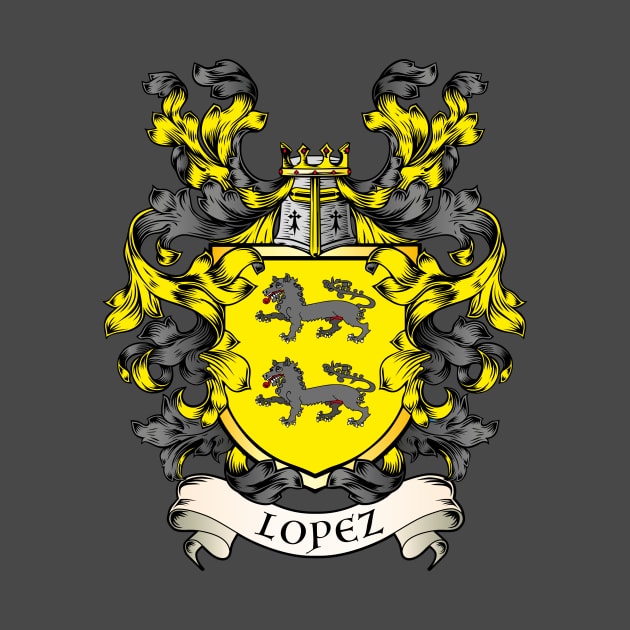 Lopez coat of arms by OrtegaSG