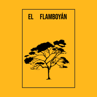 El Flamboyan - Black n White T-Shirt