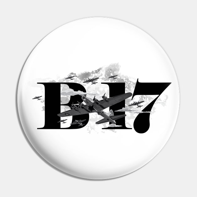 B17 Flying Fortress Pin by J31Designs